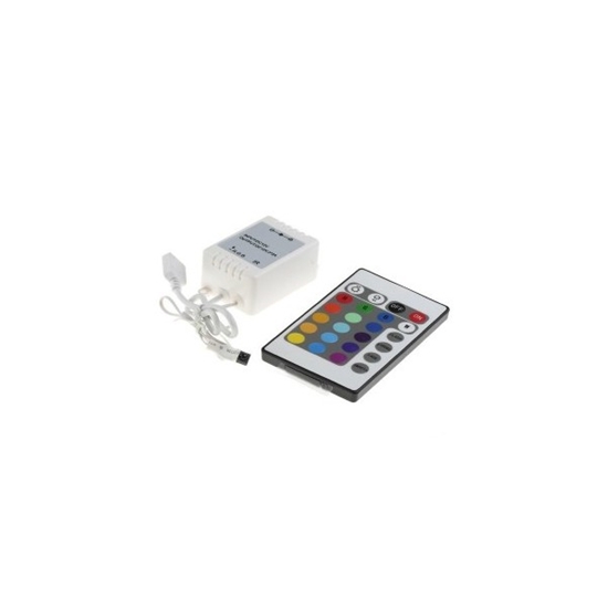 Imagen de Controlador RGB SMD5050 + Mando 16 Botones