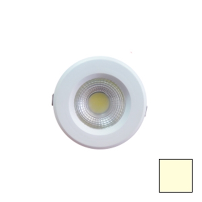 Imagen de Downlight LED COB Redondo Blanco 10W Blanco Cálido