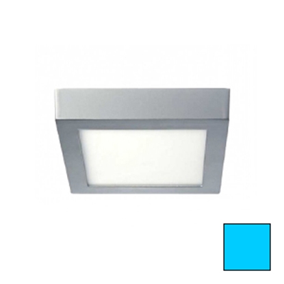 Imagen de Downlight LED Superficie Cuadrado Plata 18W Frío