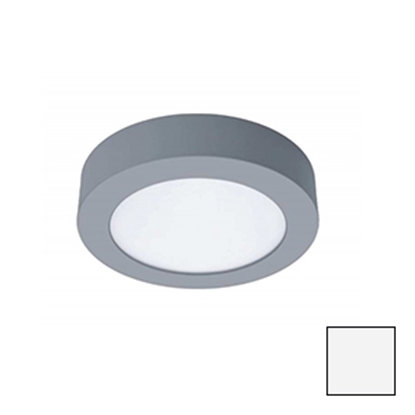 Imagen de Downlight LED Superficie Redondo Plata 18W Natural