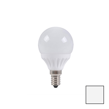 Imagen de Bombilla LED Esférica E14 4W EPISTAR Blanco Natural