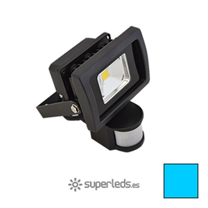 Imagen de Foco LED 10W Sensor Movimiento Blanco Frío