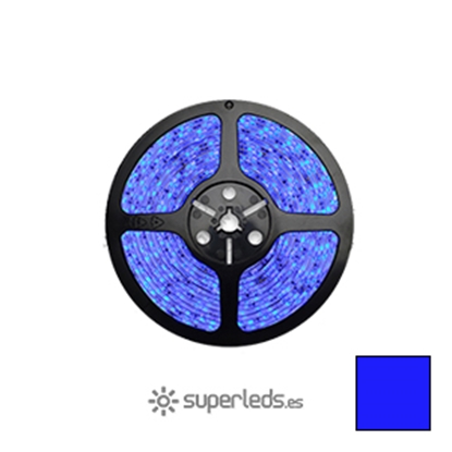 Imagen de Rollo Tira LED SMD3528 IP20 60 led 12V Azul