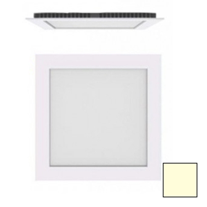 Imagen de Downlight LED Cuadrado Blanco 18W Blanco Cálido