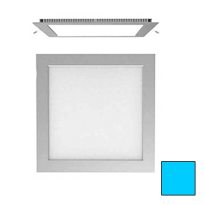 Imagen de Downlight LED Cuadrado Plata 18W Blanco Frío