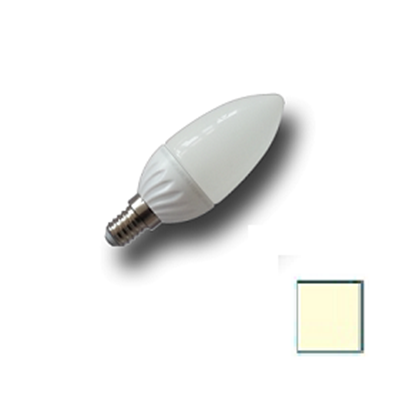 Imagen de Bombilla LED Vela E14 4W EPISTAR Blanco Cálido