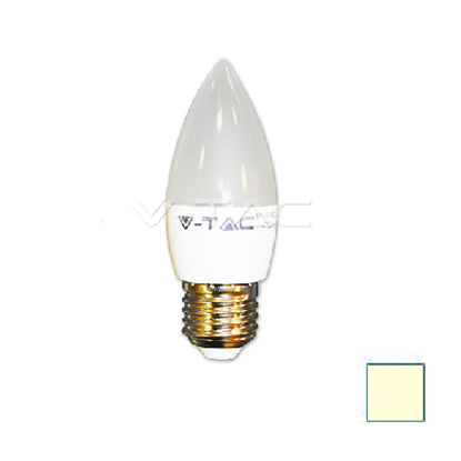 Imagen de Bombilla LED Vela E27 5'5W EPISTAR Blanco Cálido