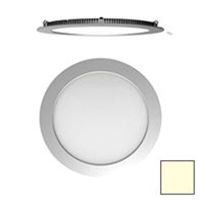 Imagen de Downlight LED Redondo Plata 25W Blanco Cálido